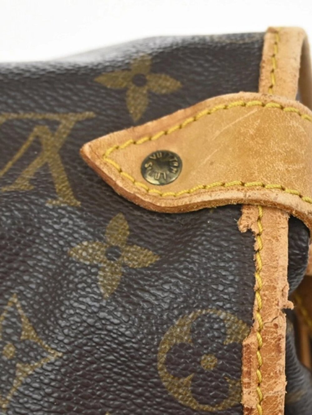 LOUIS VUITTON Saumur 35 Shoulder Bag Monogram Leather BN France M42254 64YJ101 - Picture 8 of 14